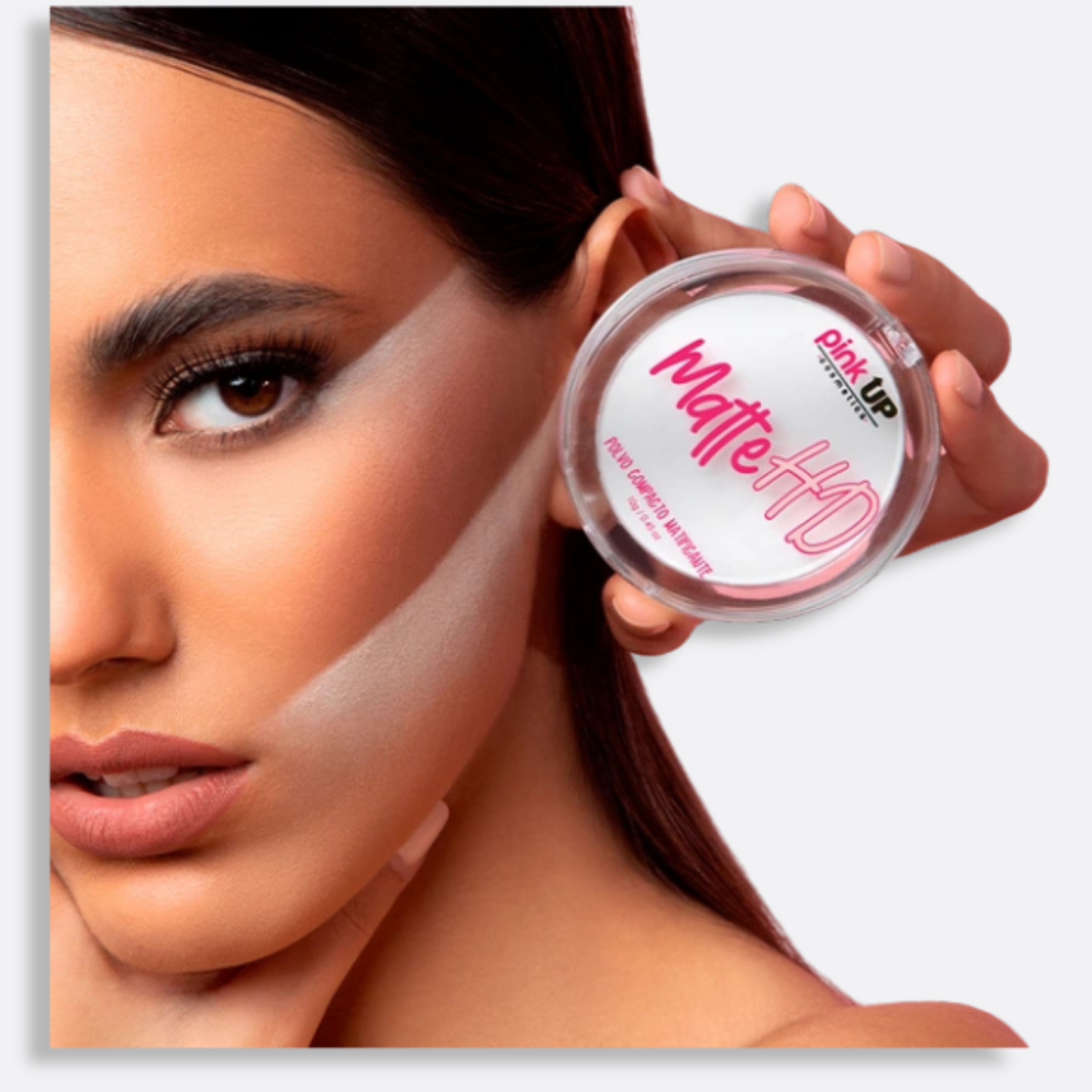 Pink Up Matte HD Polvo compacto traslúcido