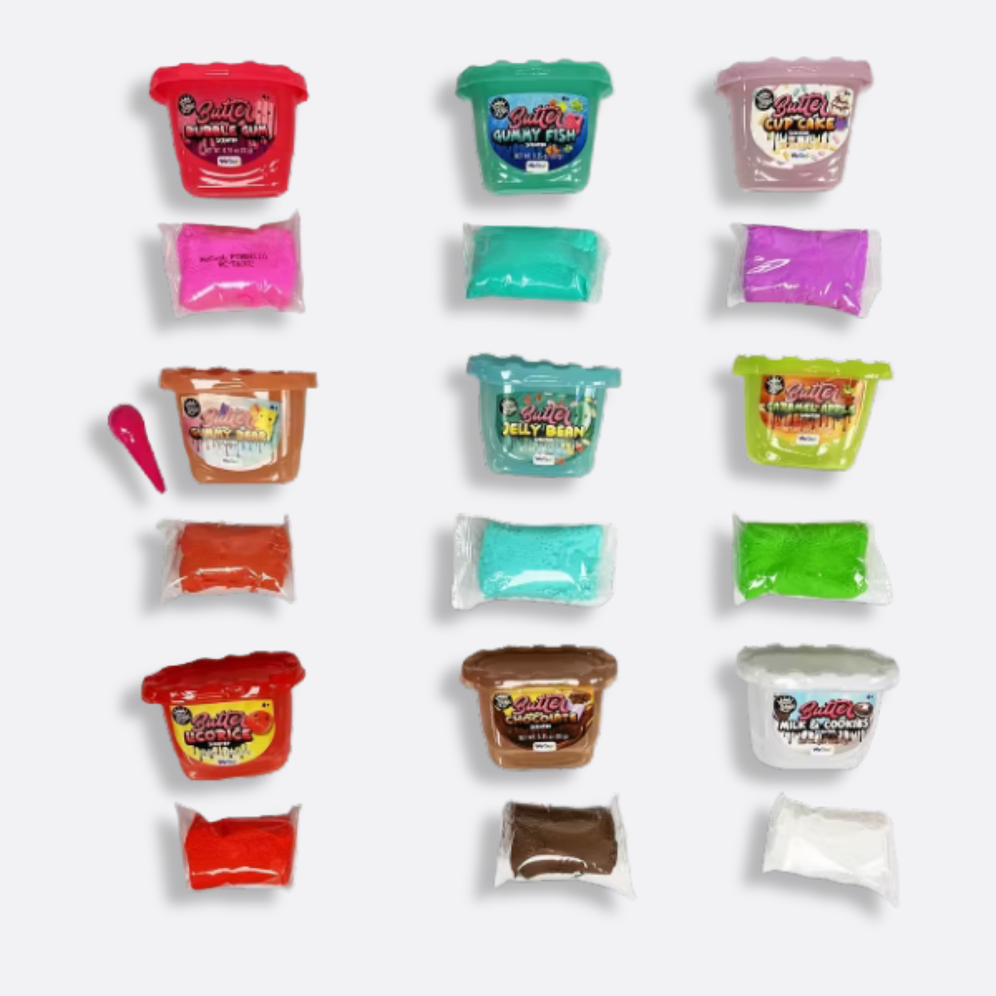 Slimy - Compound Kings Butter Cotton Candy Minis Slime