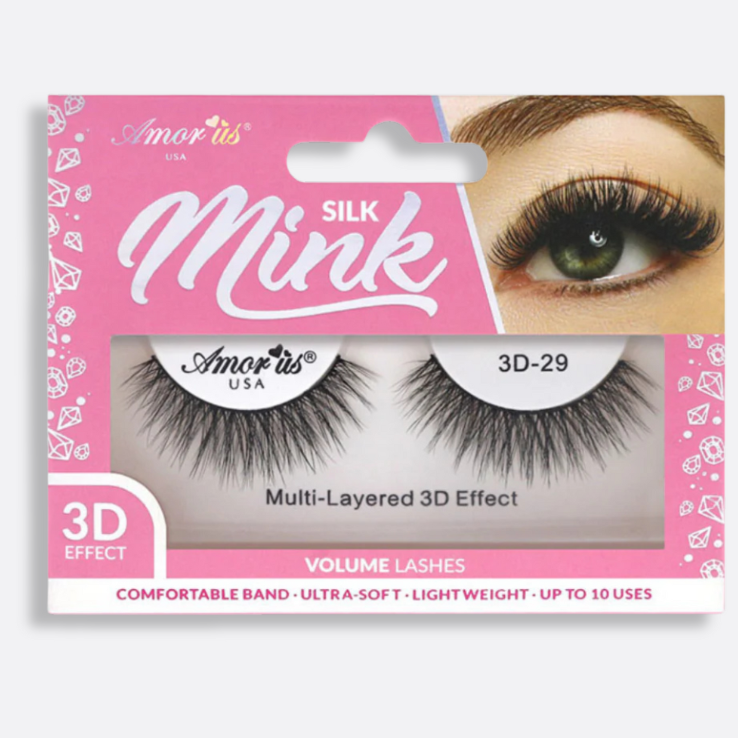 Mink- Pestañas Silk