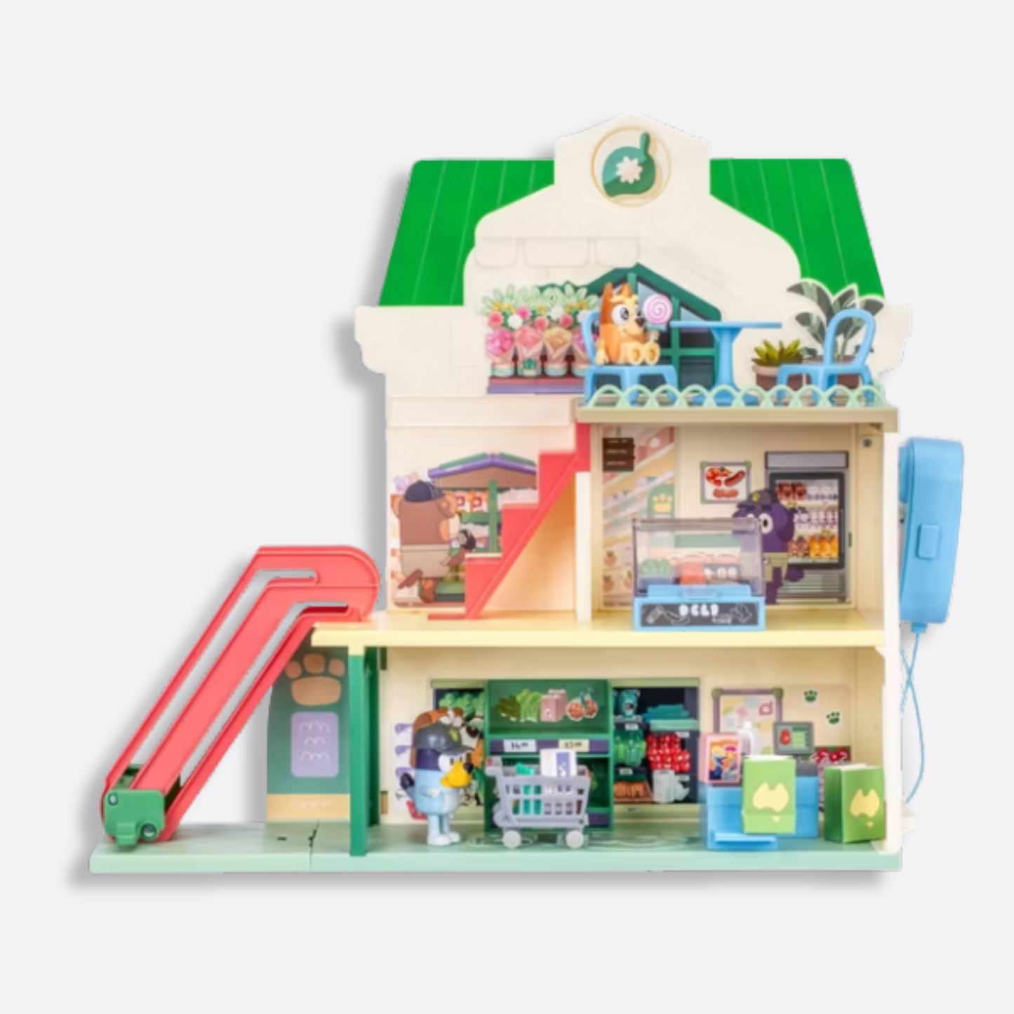 Bluey Let's Play Chef Supermarket Playset