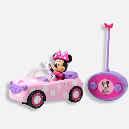Jada Toys Disney Junior RC Minnie Bowtique Roadster Remote Control Vehicle
