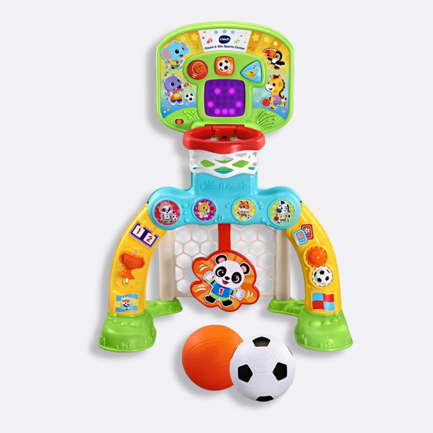 VTech Count & Win Sports Center with Basketball and Soccer Ball