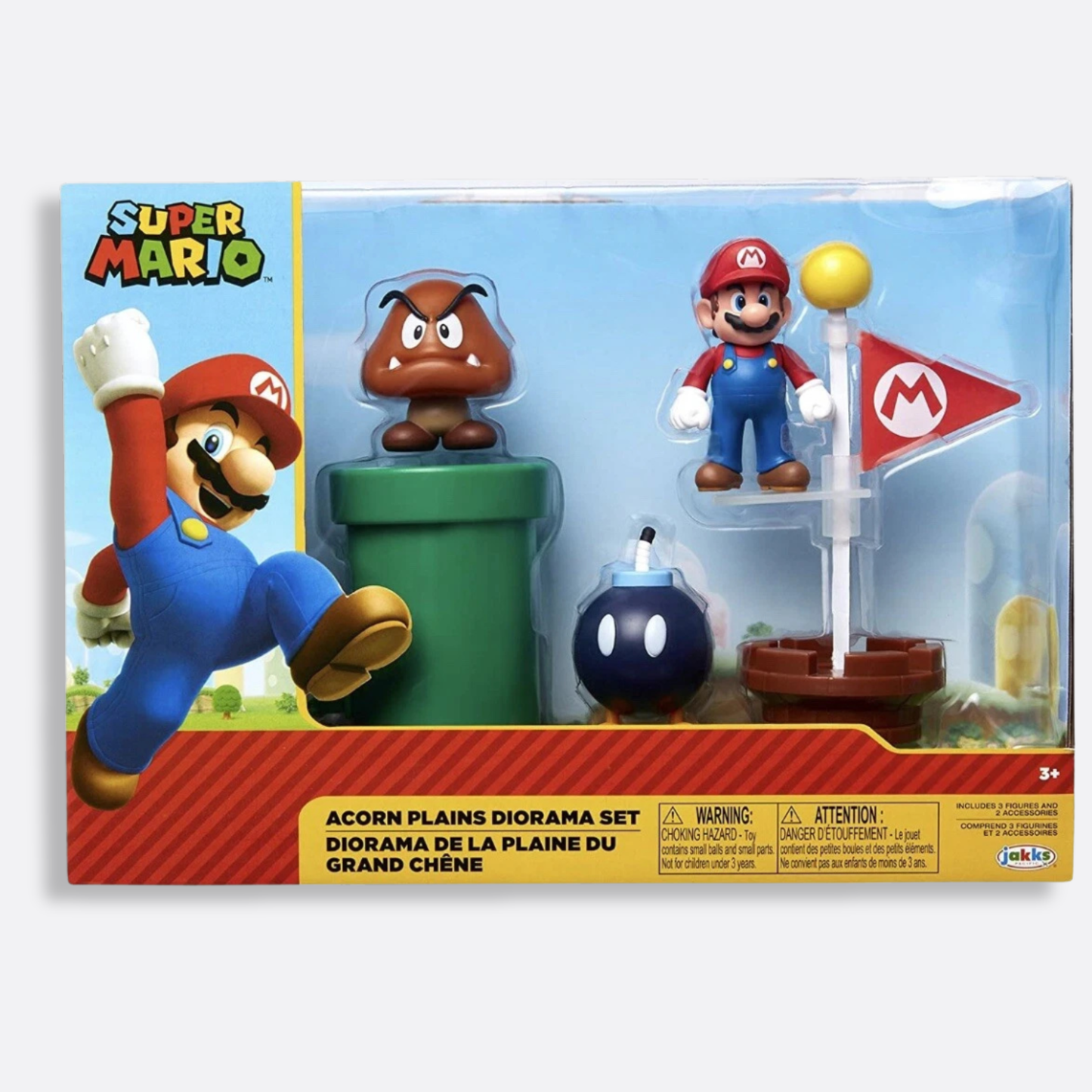 Super Mario Acorn Plains Diorama