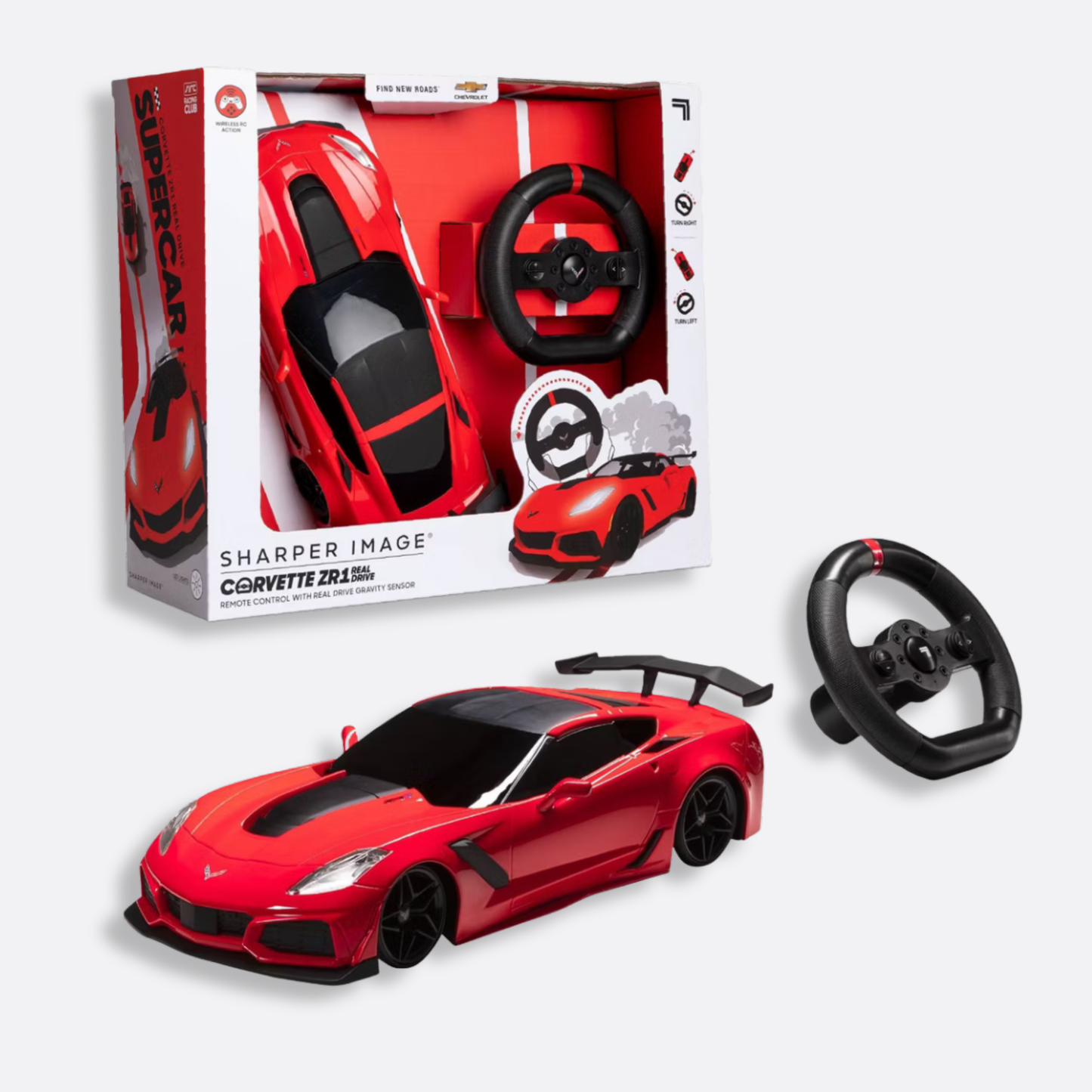 Sharper Image RC Real Drive Chevrolet Corvette ZR1