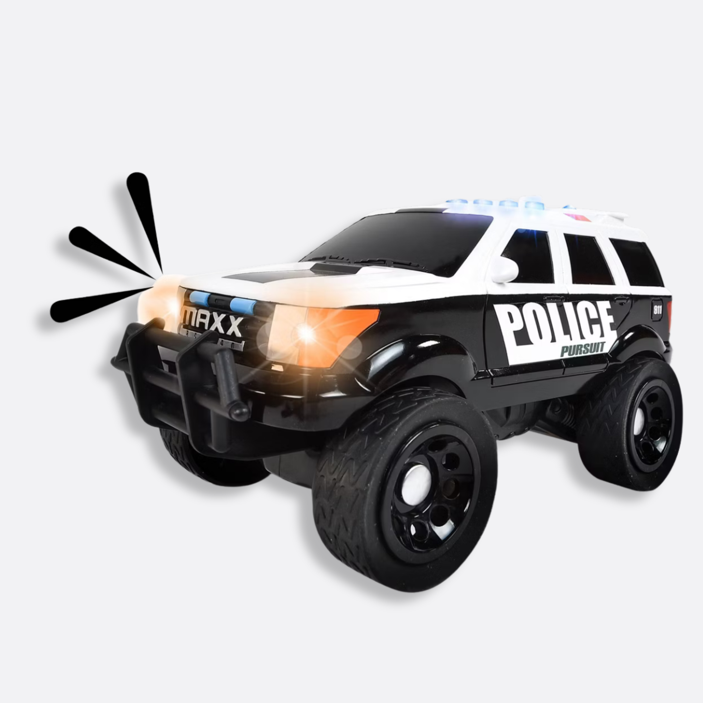 Maxx Action Police SUV 12" Motorized Rescue Toy Vehicle