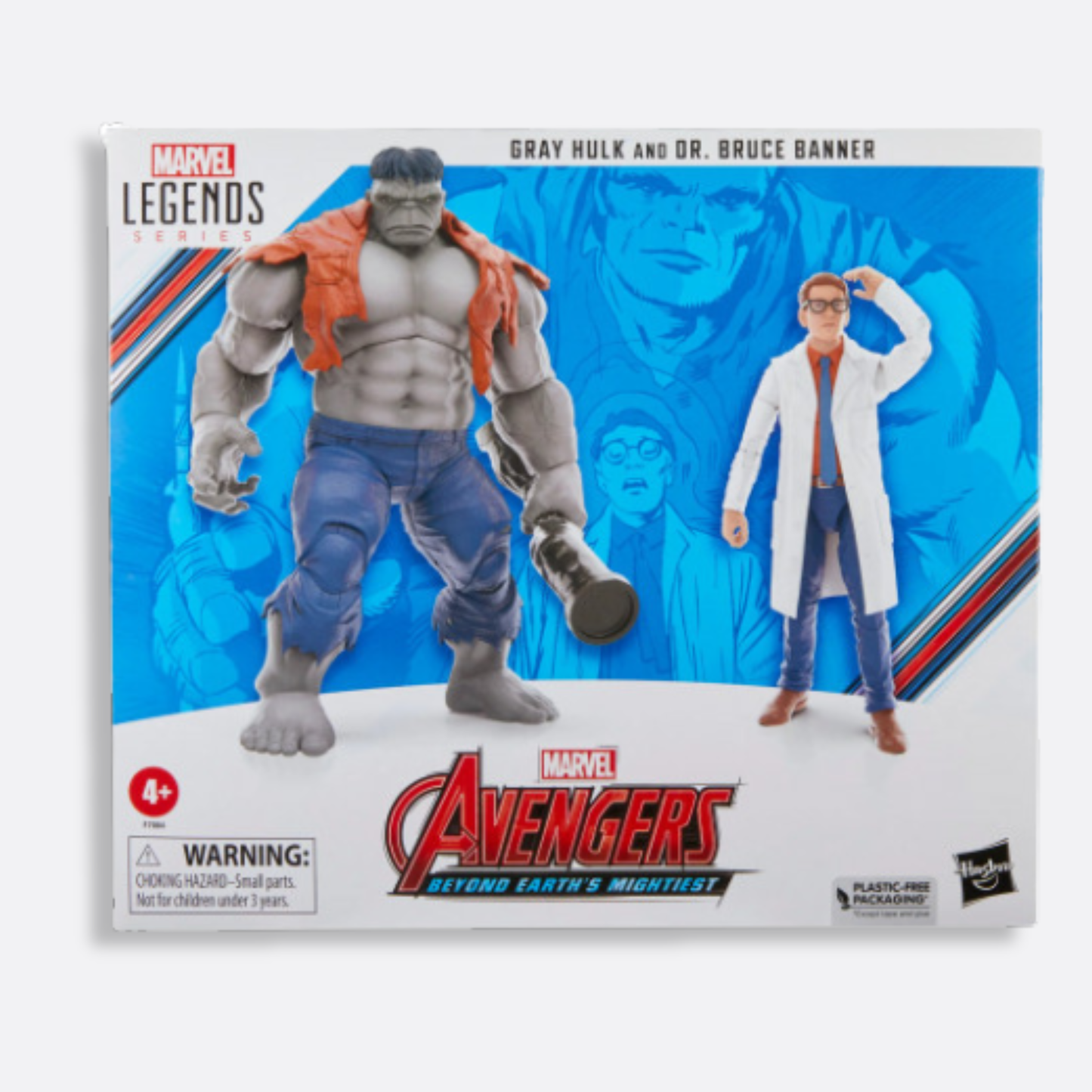 Marvel -Gray Hulk & Doctor Bruce Banner