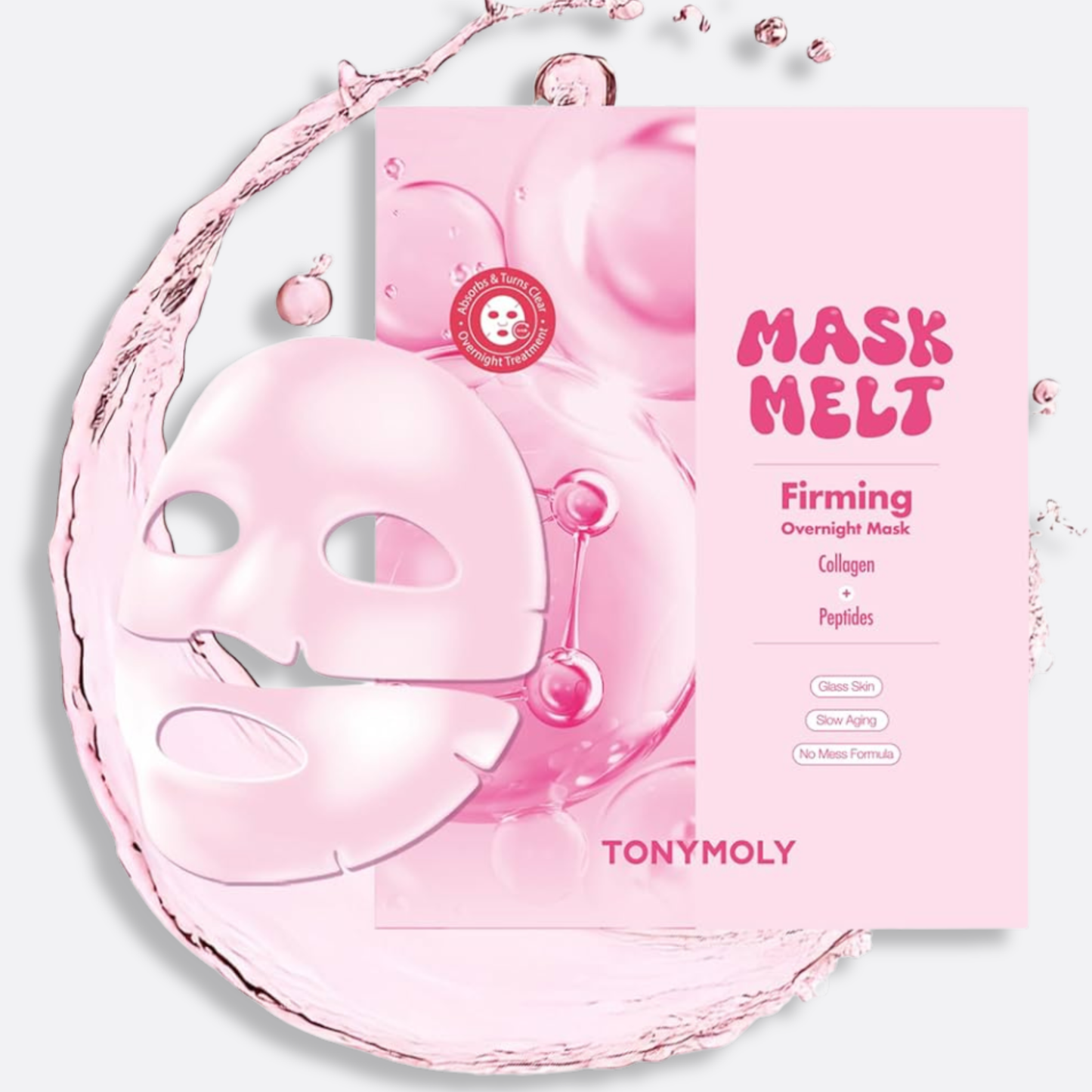 TONYMOLY Mask Melt - Máscara facial de hidrogel reafirmante