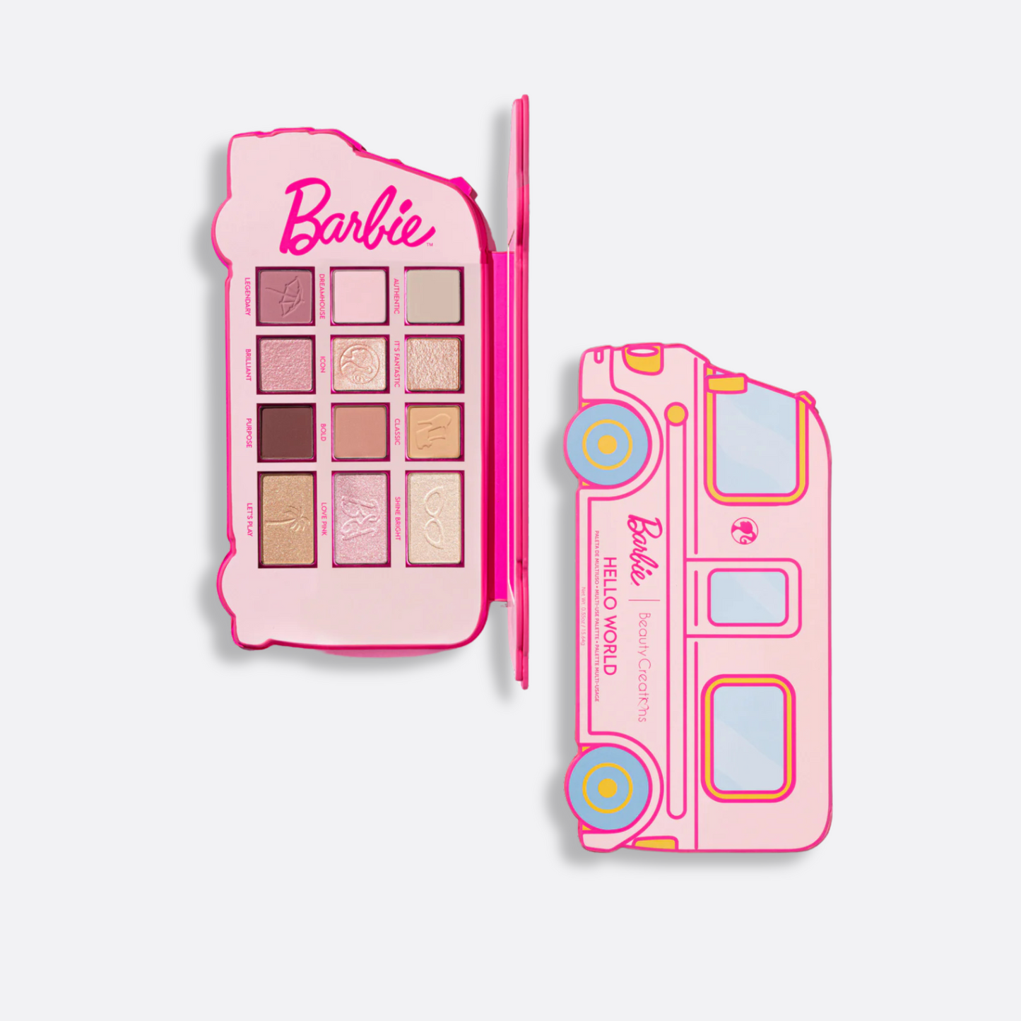 Beauty Creations X Barbie Paleta De Sombras - Hello World