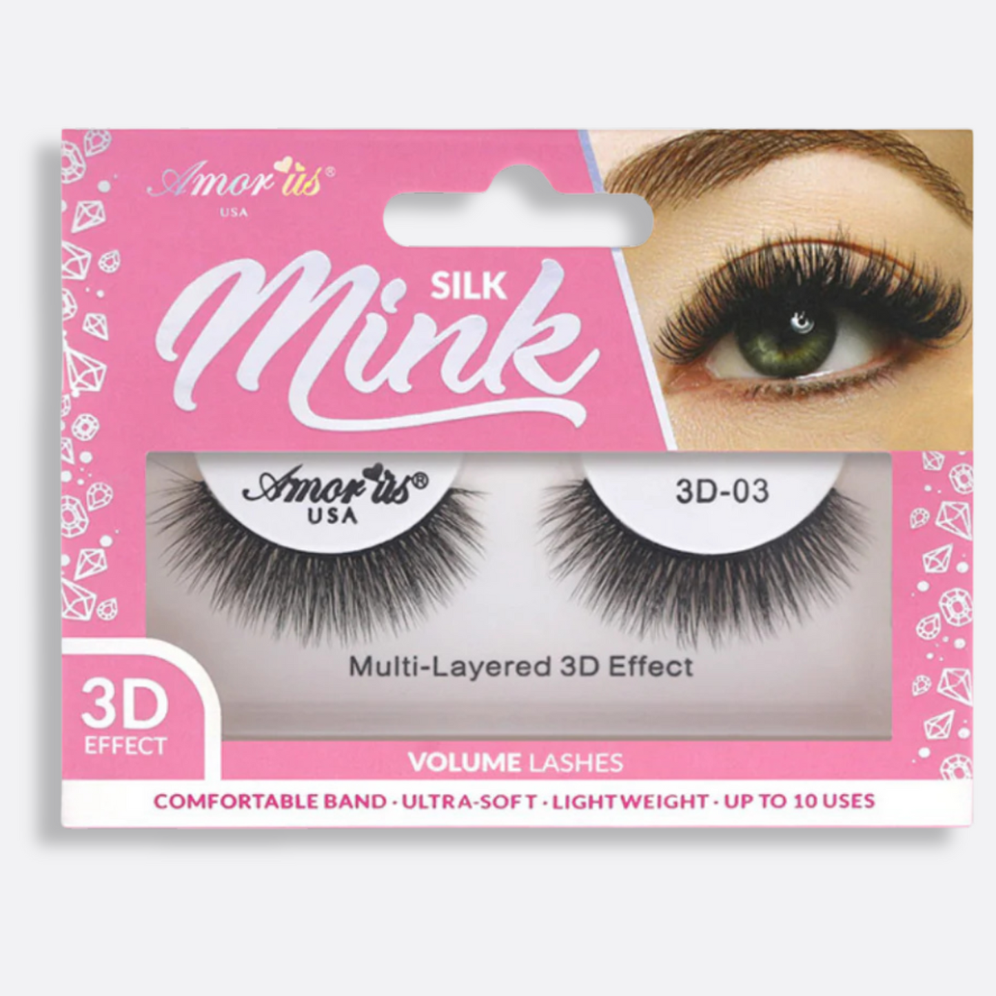 Mink- Pestañas Silk
