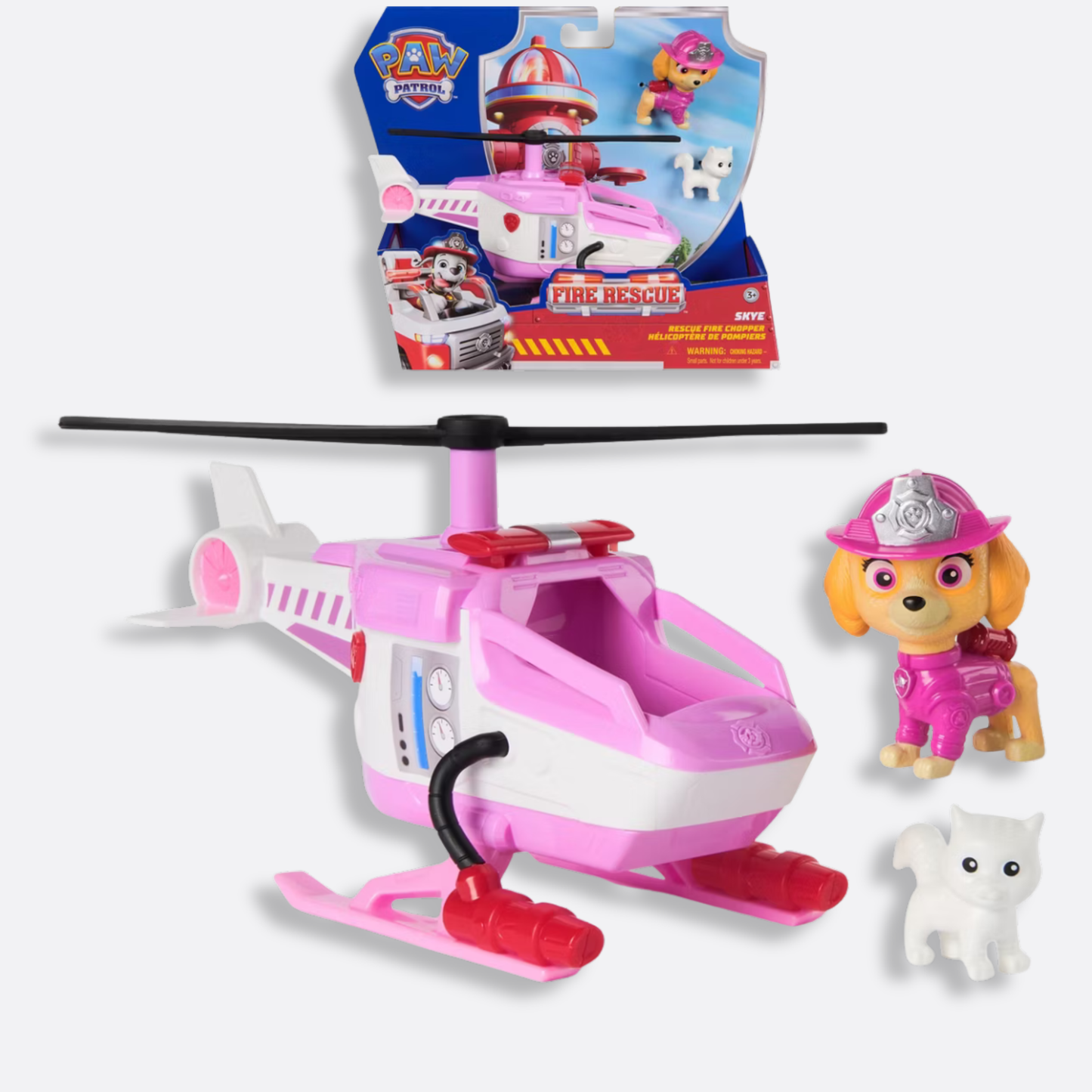 PAW Patrol Fire Rescue Large Skye Toy Vehicle