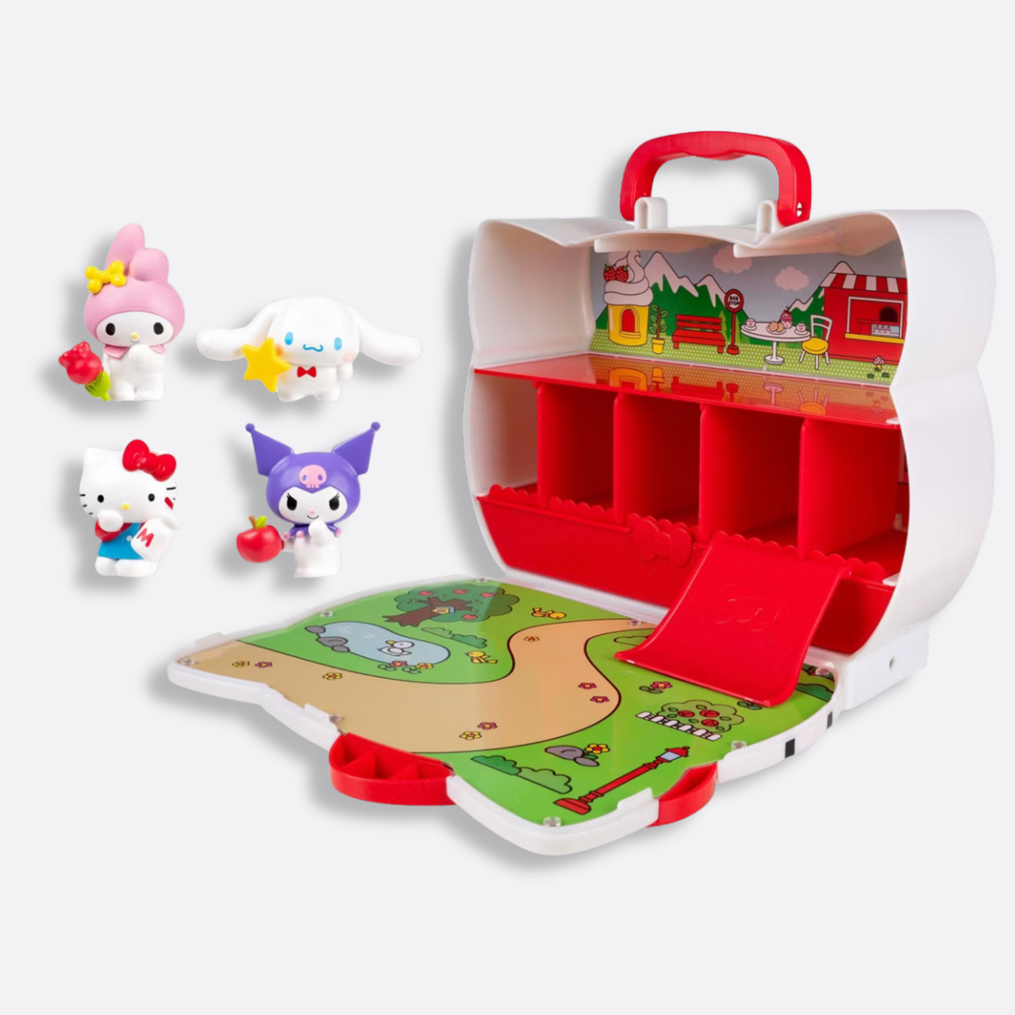 Hello Kitty Red Bow Medium Display Carry Case