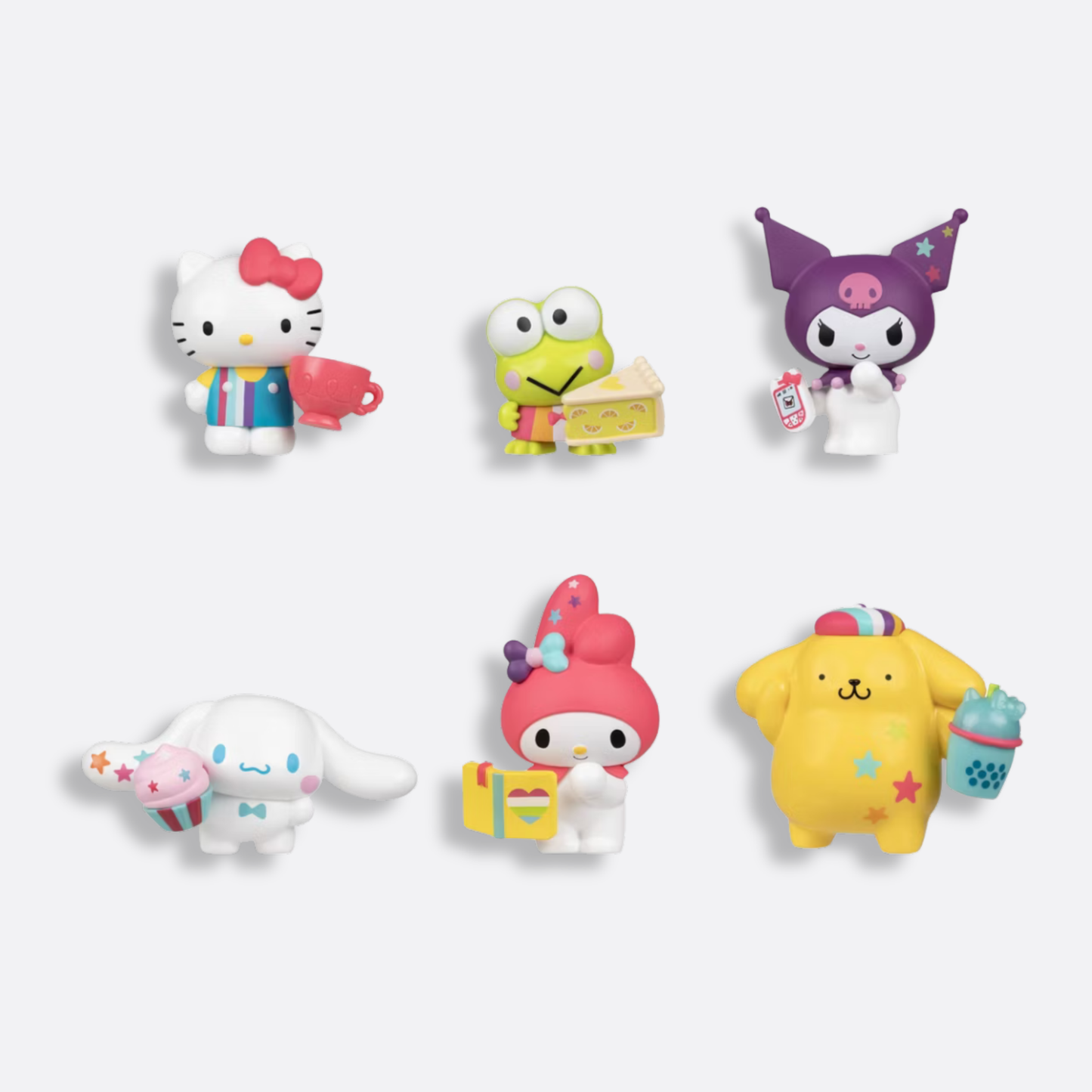 Hello Kitty 6" Retro Rainbow Mini Figure