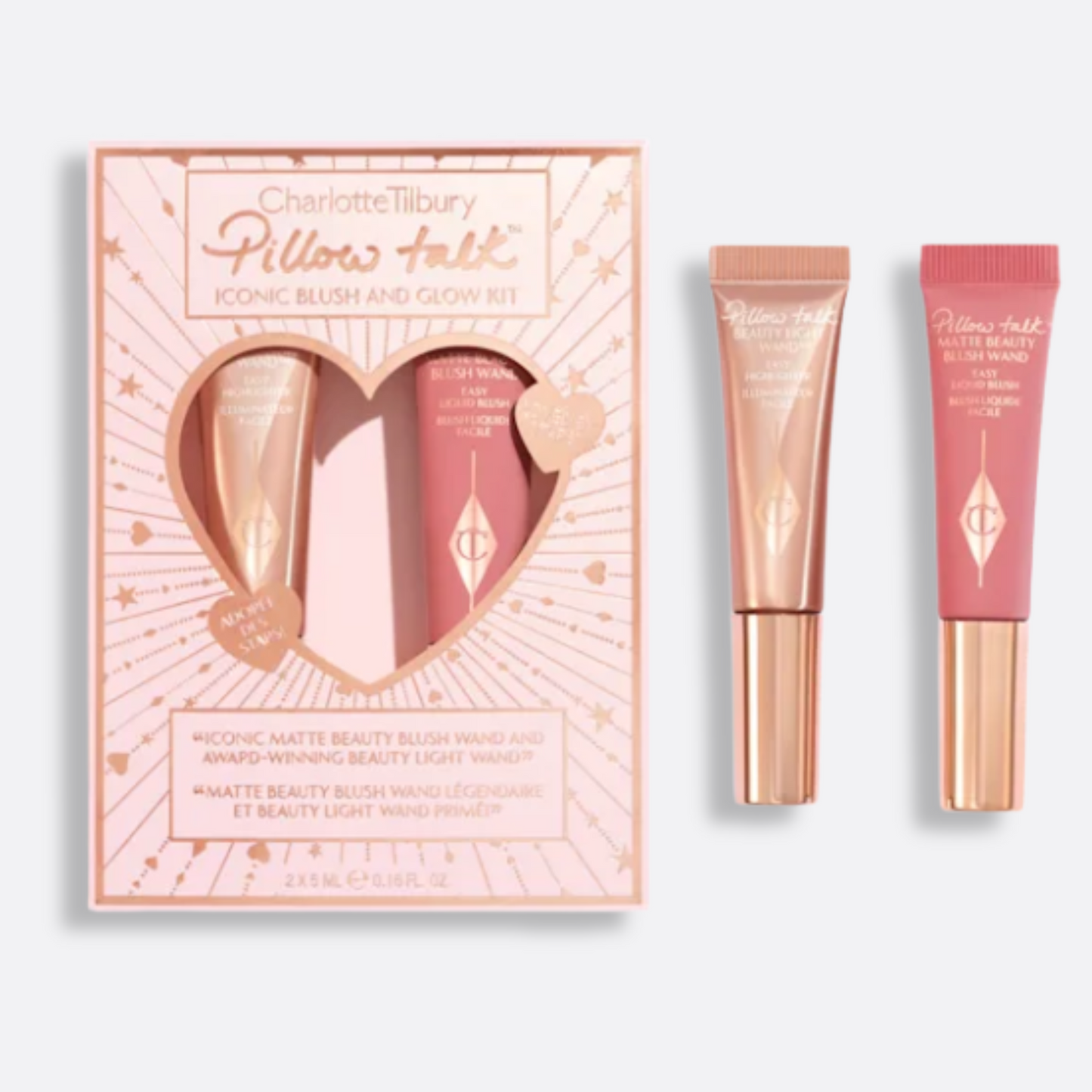 Charlotte Tilbury- Pillow talk iconic blush and glow kit