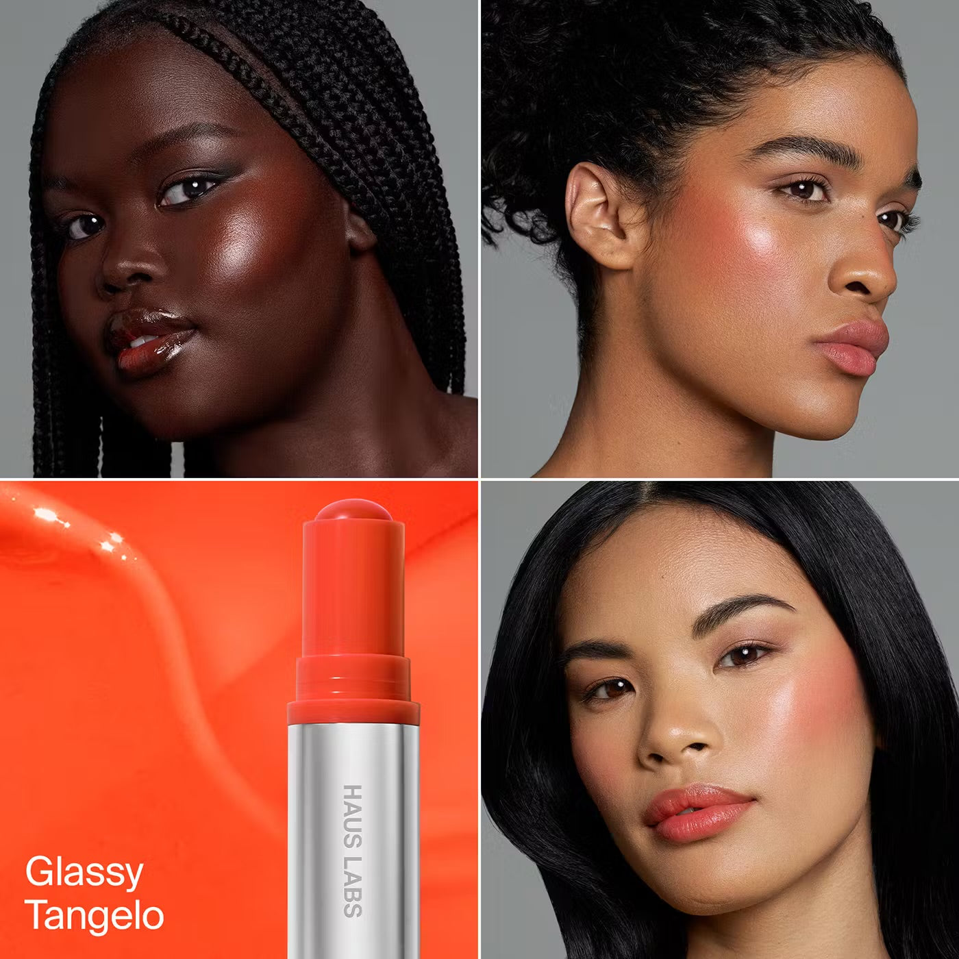 Haus Labs Color Fuse Glassy Blush Balm Stick