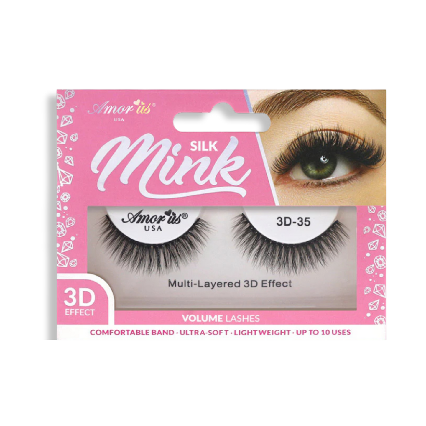 Mink- Pestañas Silk