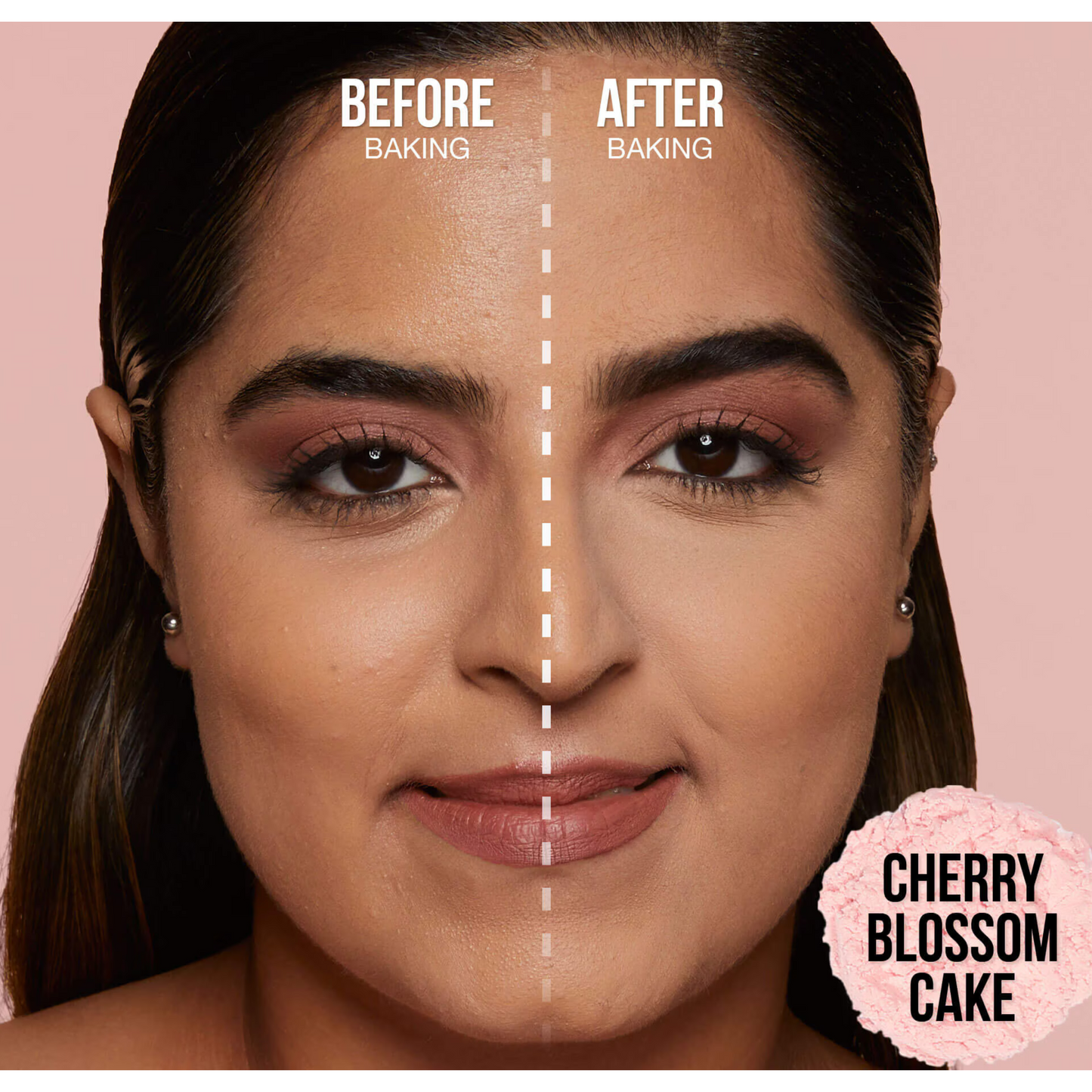 HUDA BEAUTY mini easy bake blurring loose baking & setting powder (polvo fijador de maquillaje)