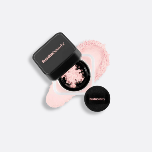 HUDA BEAUTY mini easy bake blurring loose baking & setting powder (polvo fijador de maquillaje)