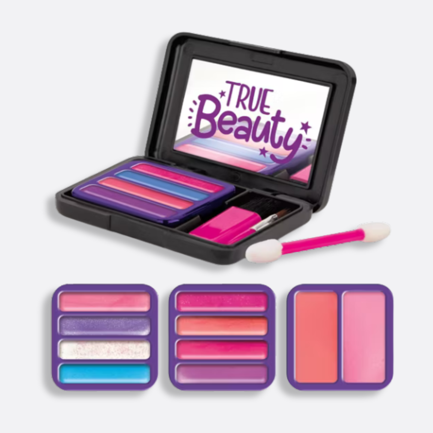 My Look All in one Beauty Caddy: Craft Activity Kit with Applicator & Nail Polish, Plastic Material