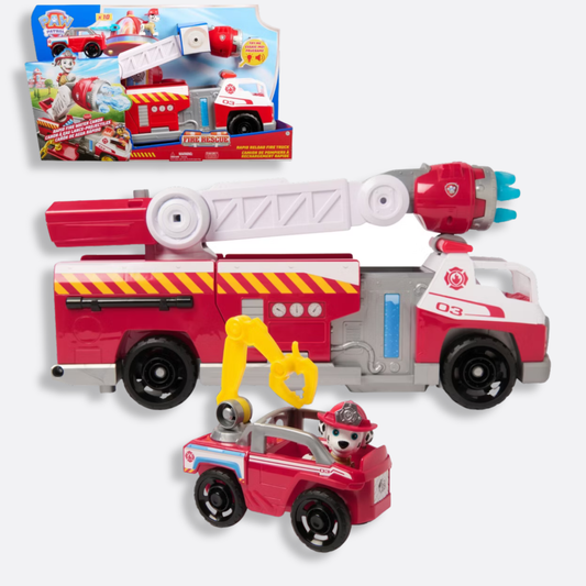 PAW Patrol Fire Rescue Deluxe FireTruck Toy Vehicle