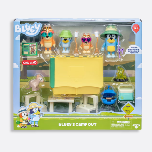 Bluey Camp Out Playset