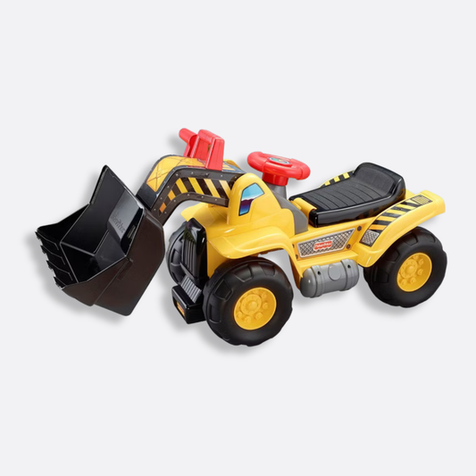 Fisher-Price Big Action Load N Go Ride-On with Lights, Sounds, Storage and Walking Bar