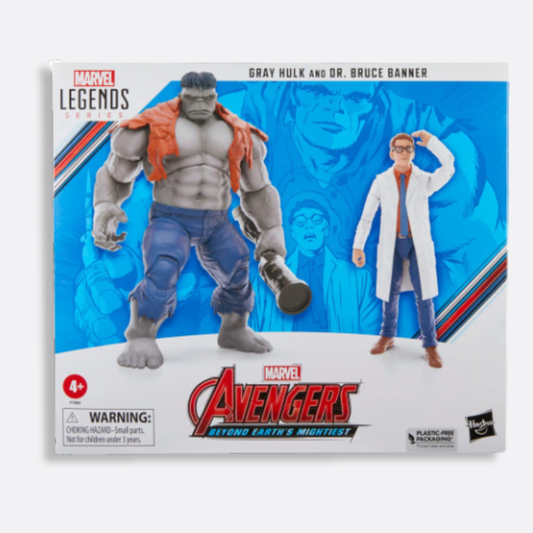 Marvel -Gray Hulk & Doctor Bruce Banner