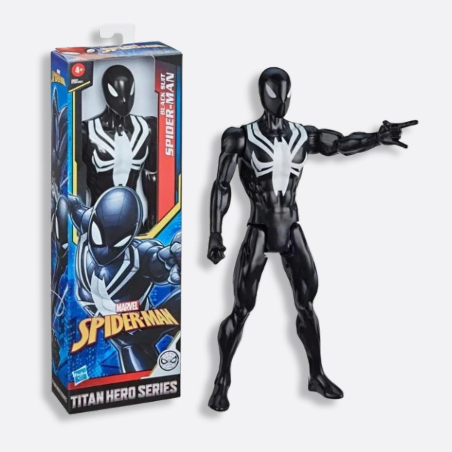 Figura de Acción Marvel Spiderman Hasbro MVL SpiderMan Black