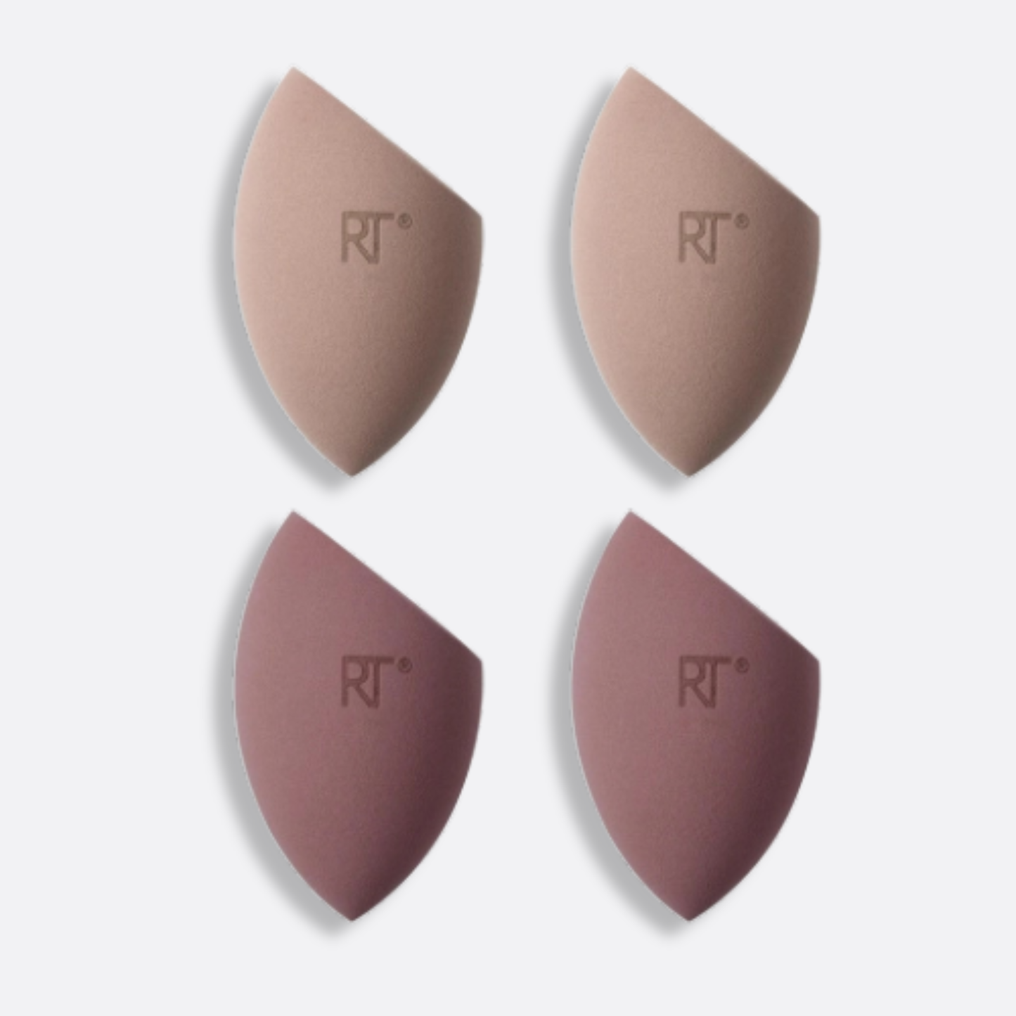 Real Techniques -New Nude 2.0 Set de 4 esponjas Bare finish