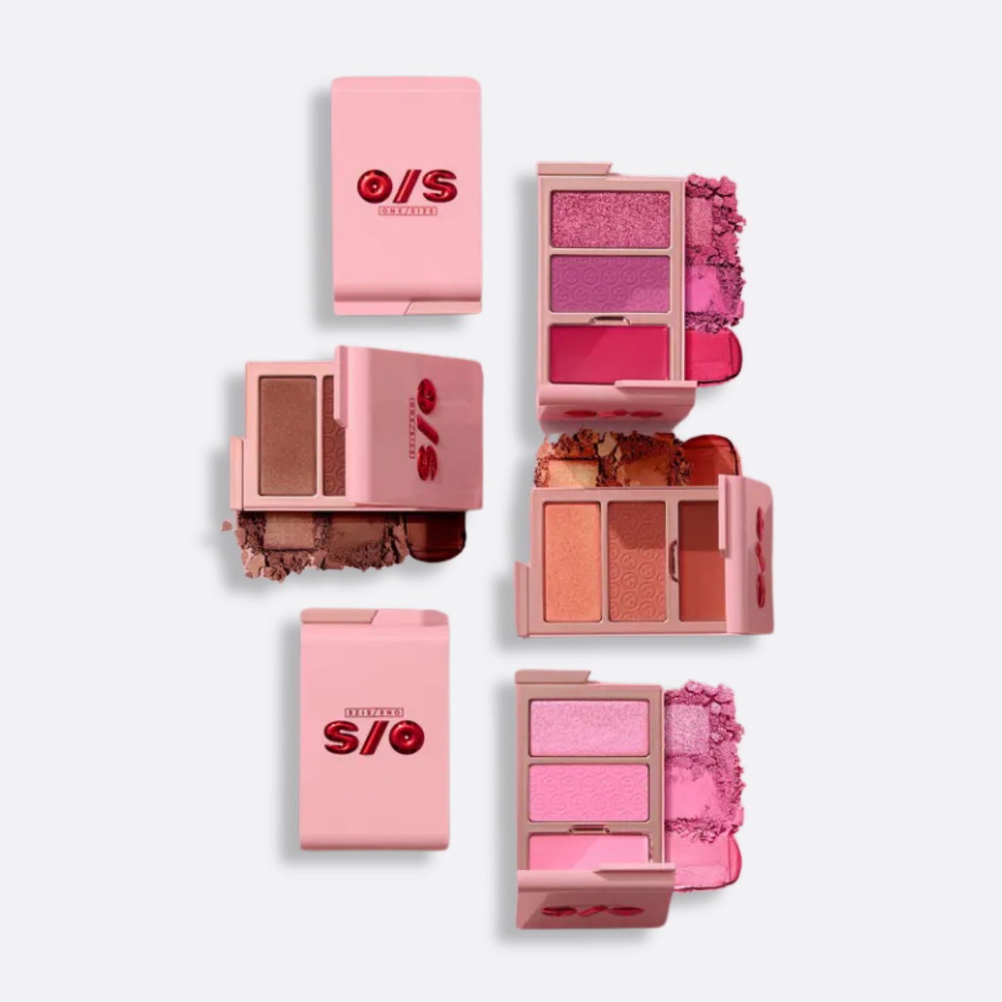 One/size Cheek Clapper 3D Blush Trio Palette