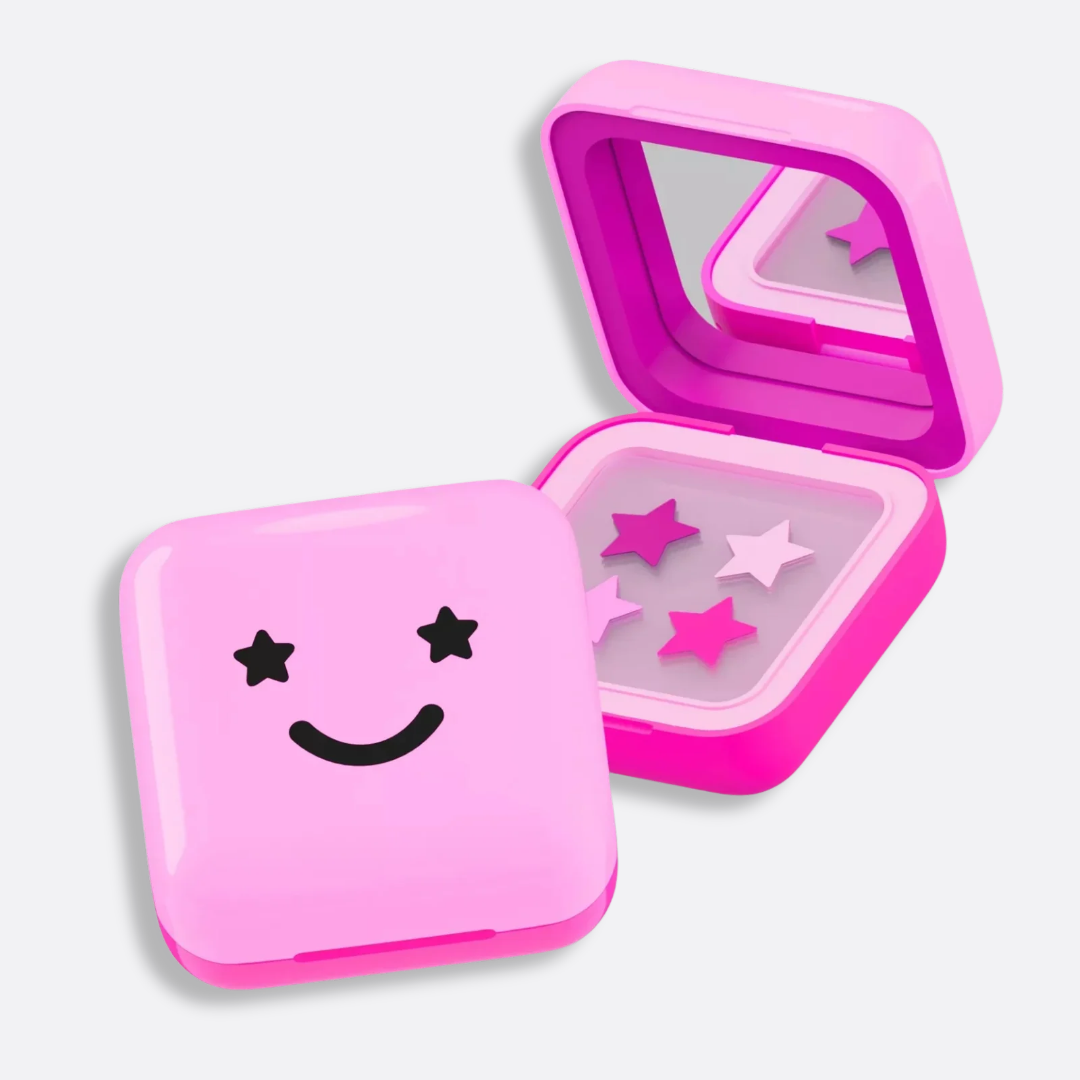 STARFACE big pink Hydro-Star Pimple Patches + Compact