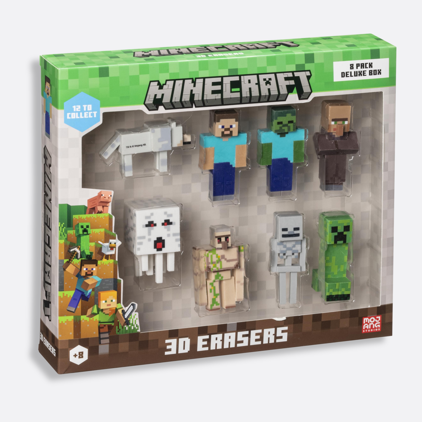 Minecraft Stampers 8 Pack Deluxe Box