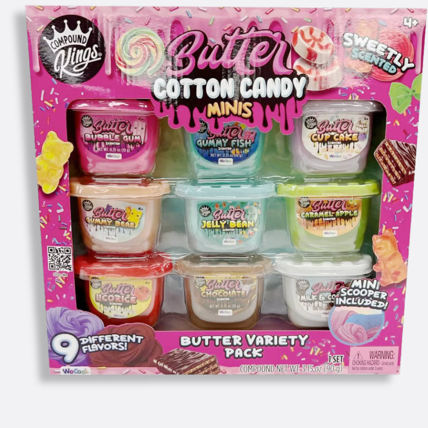 Slimy - Compound Kings Butter Cotton Candy Minis Slime