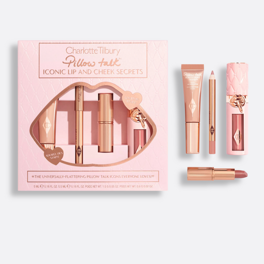 Charlotte Tilbury - Pillow Talk Iconic Lip and Cheeck Secrets Set