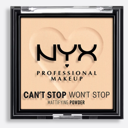 NYX PROFESSIONAL- Polvo Can't Stop Won't Stop Mattifying Powder