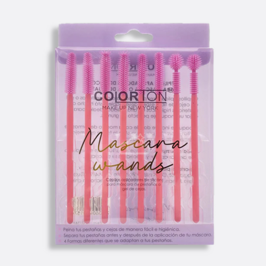 Colorton Set de Cepillos Aplicadores de Silicón para Rímel