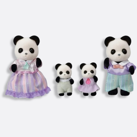 Calico Critters Pookie Panda Family