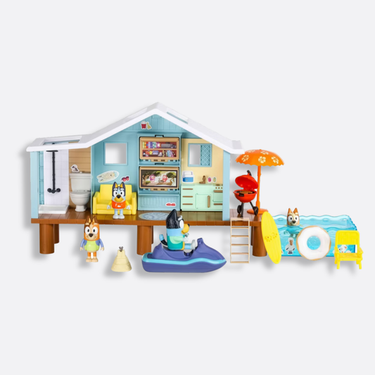 Bluey Ultimate Beach Cabin Playset