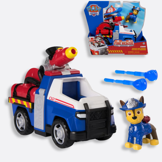 Paw Patrol Fire Rescue Large Vehicle Toy Vehicle - Chase