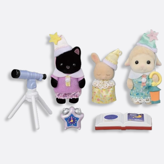 Calico Critters Nursery Friends - Trío de Fiesta de Pijamas