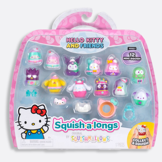 Hello Kitty Squish-a-longs W1 - 12pk