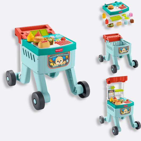 Laugh & Learn Sit Stride & Serve Food Cart