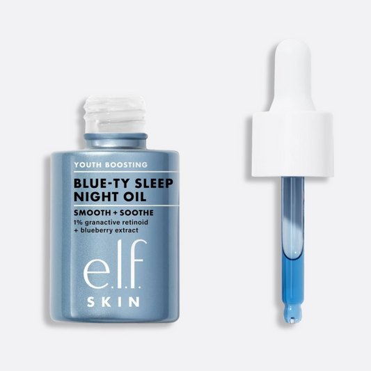 e.l.f. SKIN Youth Boosting Blue-ty Sleep Night Oil Facial Treatment