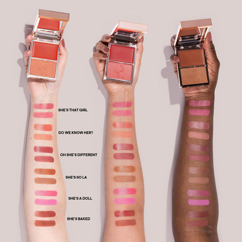 Patrick Ta Major Headlines Double-Take Crème & Powder Blush Duo