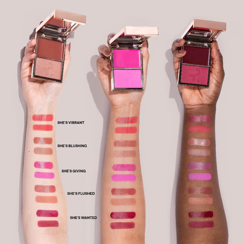 Patrick Ta Major Headlines Double-Take Crème & Powder Blush Duo