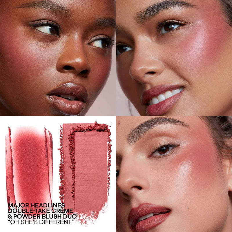 Patrick Ta Major Headlines Double-Take Crème & Powder Blush Duo