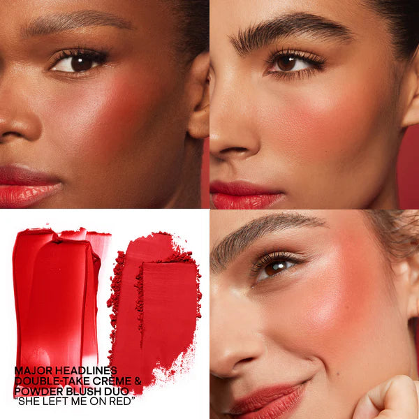 Patrick Ta Major Headlines Double-Take Crème & Powder Blush Duo